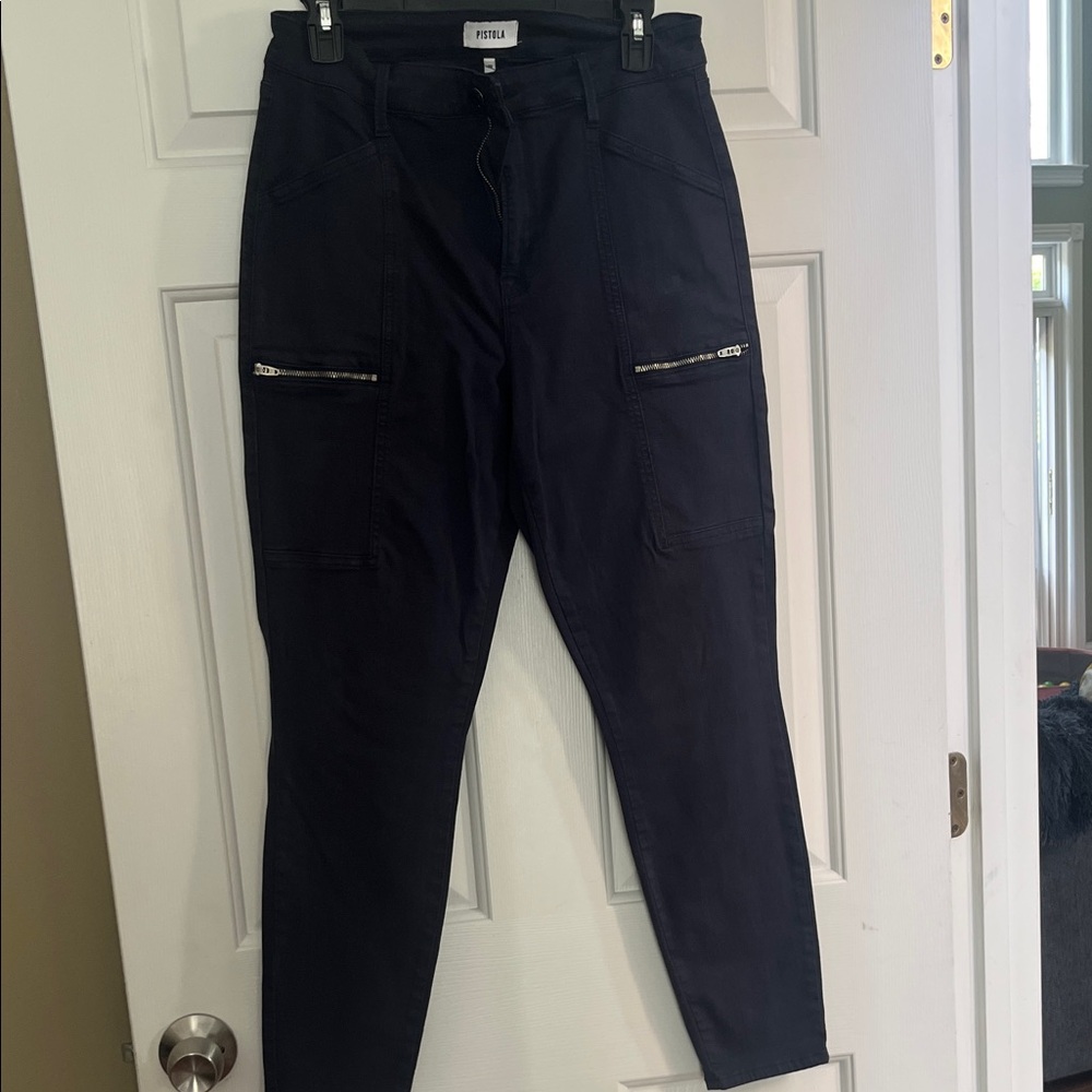 Women's High Rise Navy Jeans